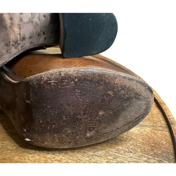 Freebird By Steven Detroit Women's  Size 7  Brown Leather Ankle Booties - Picture 10 of 16